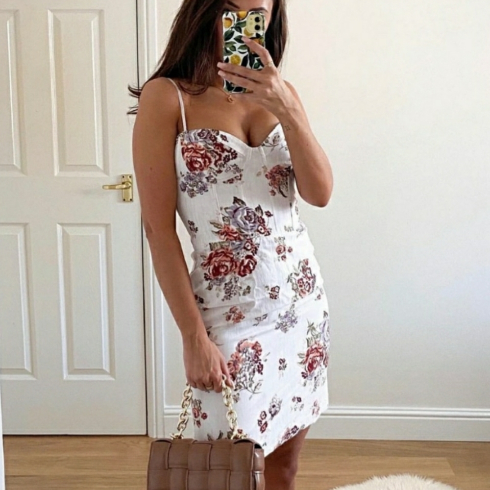 Brock Collection x H&M  mini floral dress